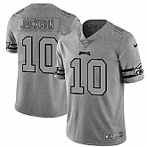 Nike Eagles 10 DeSean Jackson 2019 Gray Gridiron Gray Vapor Untouchable Limited Jersey Dyin,baseball caps,new era cap wholesale,wholesale hats